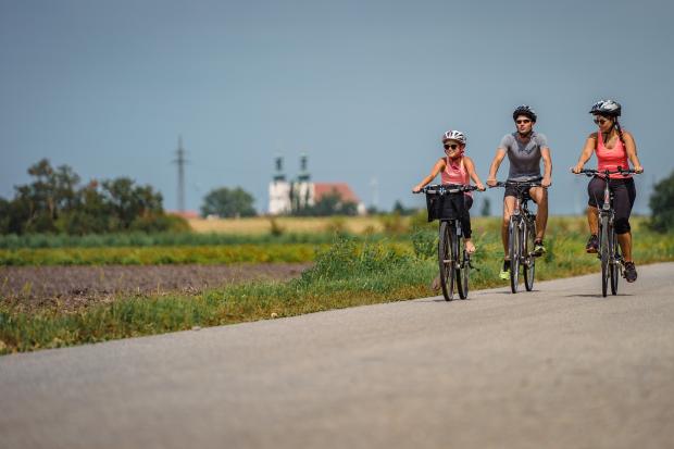 Mit dem Fahrrad unterwegs