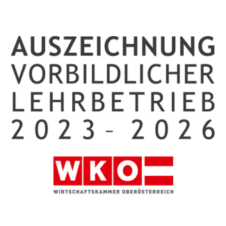 Auszeihnung Vorbildlicher Lehrbetrieb 2023-2026